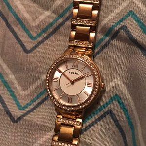 Small fossil watch